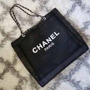 Chanel Mesh tote Bag